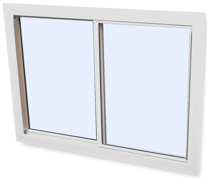 Horizontal sliding secondary glazing