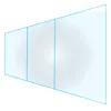 Secondary glazing position diagram